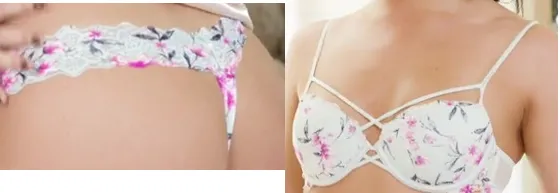 Floral thong posted by Petchair