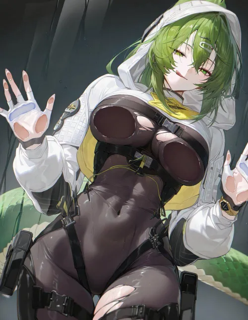 Flourite [Arknights] by WoolsonDaSheep