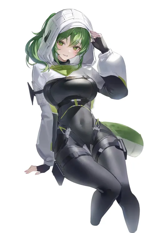 Fluorite [Arknights] by WoolsonDaSheep