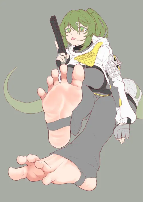 (Fluorite, Arknights) by I_SNIFF_02_FARTS