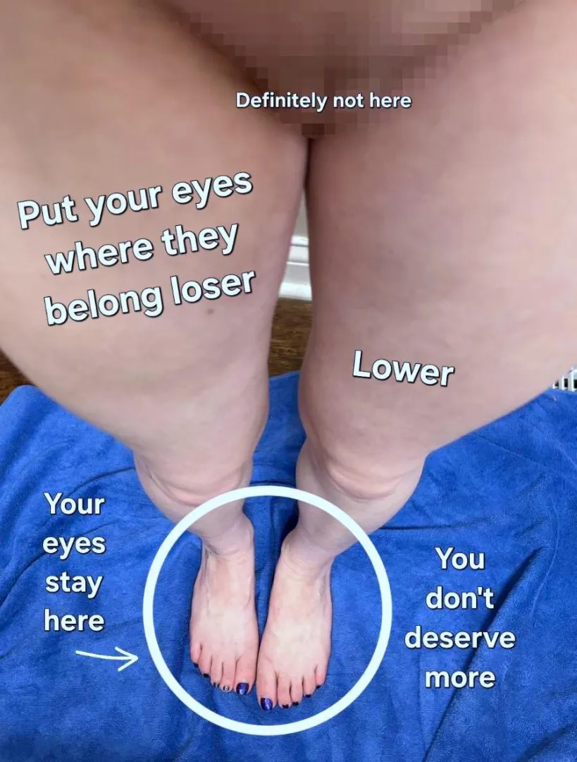 focus on all that you’re ever gonna get.. posted by findom_queenbee