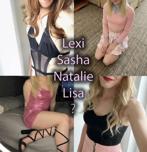 Follow up :D If I were to become a full time sissy, which name would suit me most? by sissynewbie_me