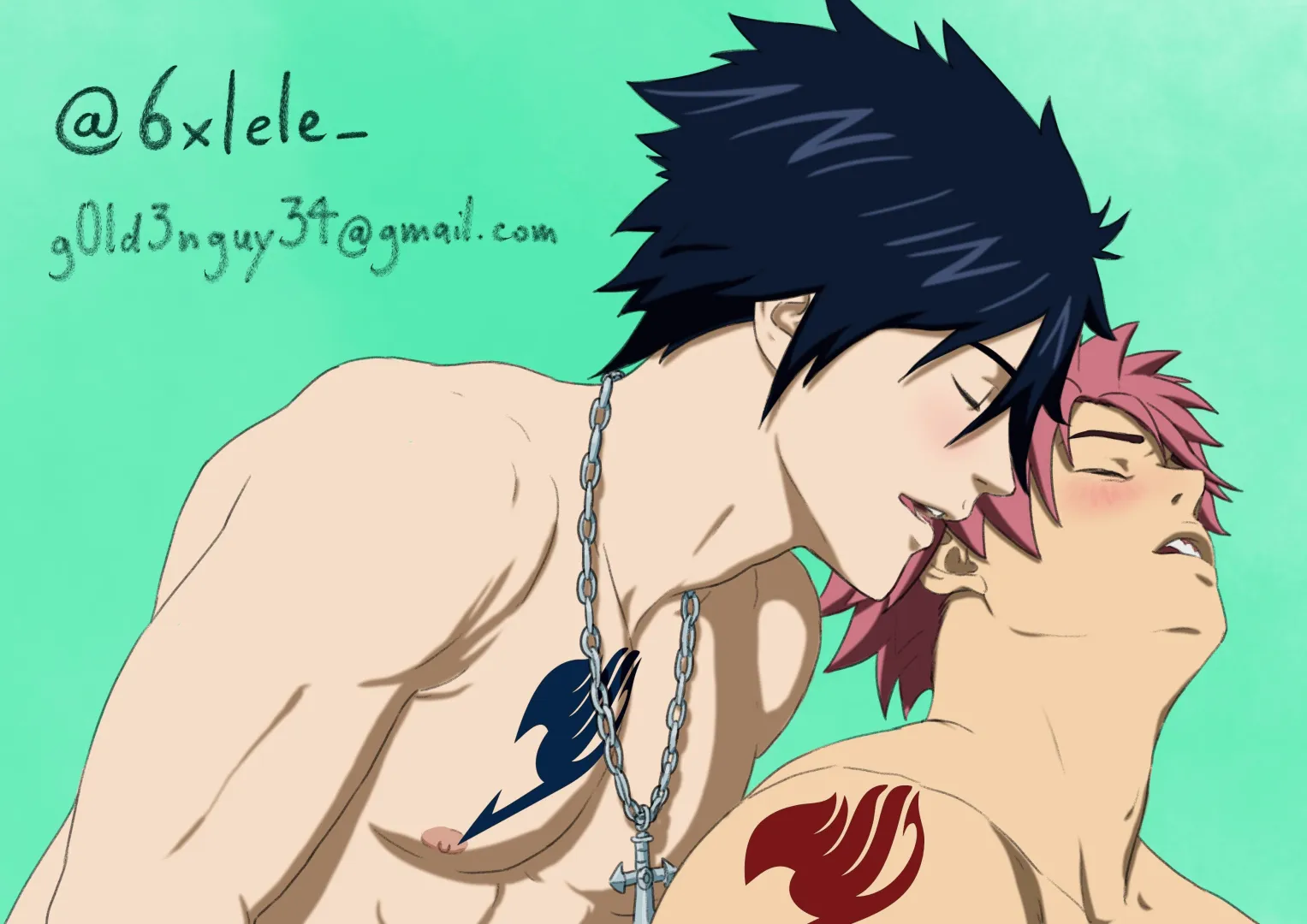 [FOR HIRE] GrayxNatsu posted by 6xlele