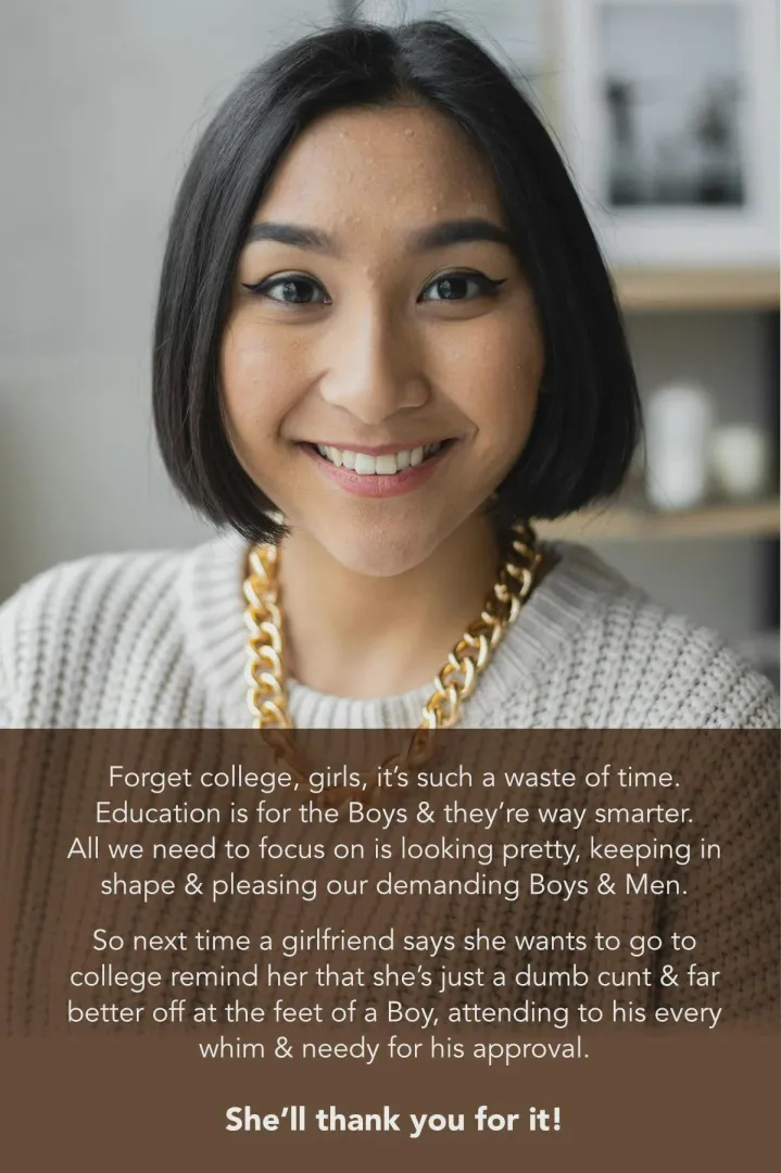 Forget college, girls posted by CollectionRare2425