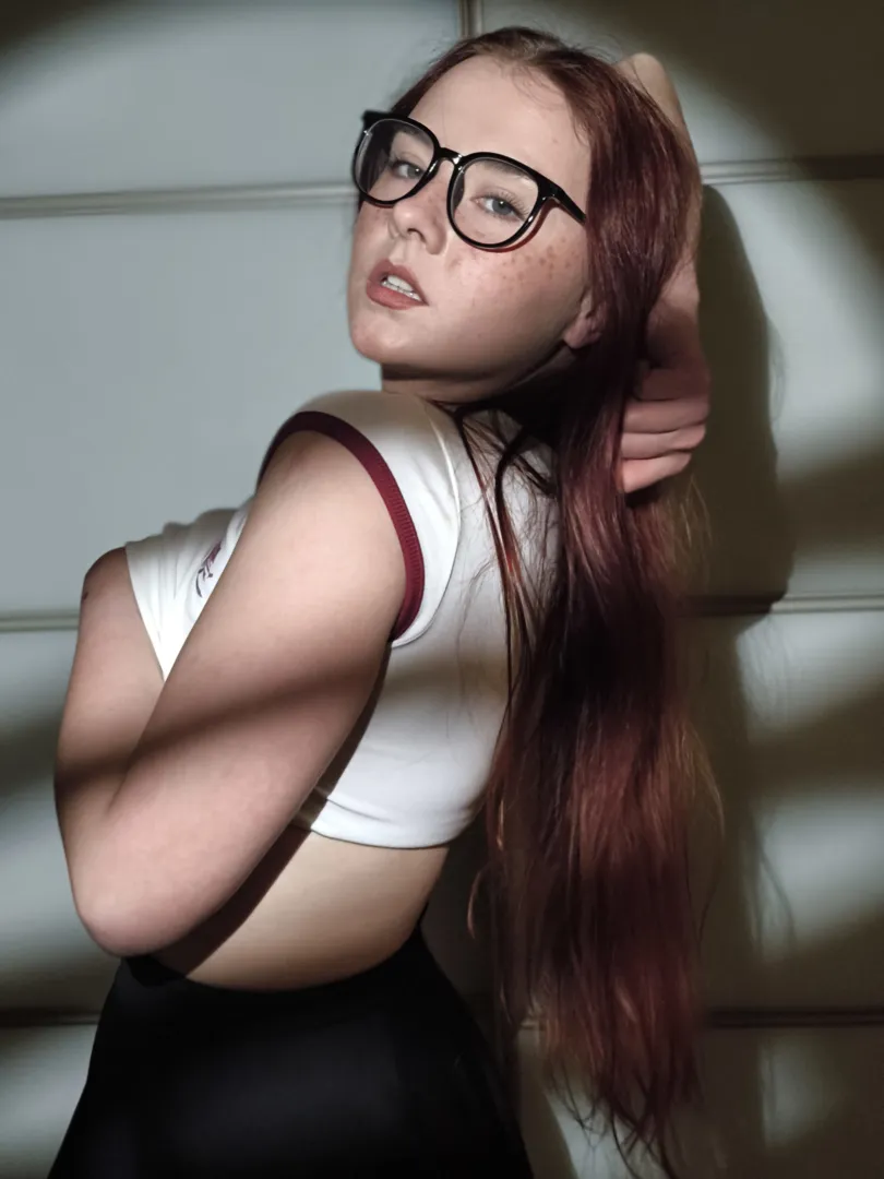 Freckled cheeks glowing in the softest light posted by InkRuby