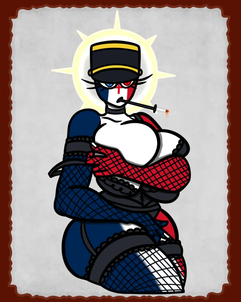 French resistance (Credit: Ech0chamber on Newgrounds) posted by Ok_Slide_1973