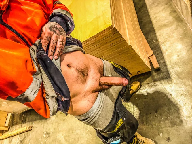 Friday flashing in the wood shed by Ok-Shame2939