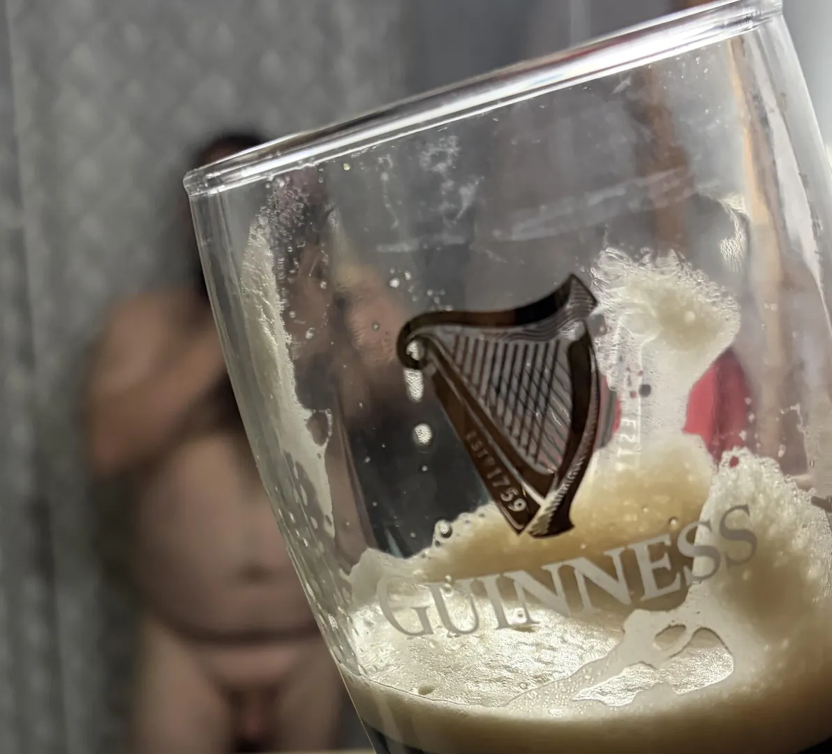 Friday night Guinness posted by wastedmime