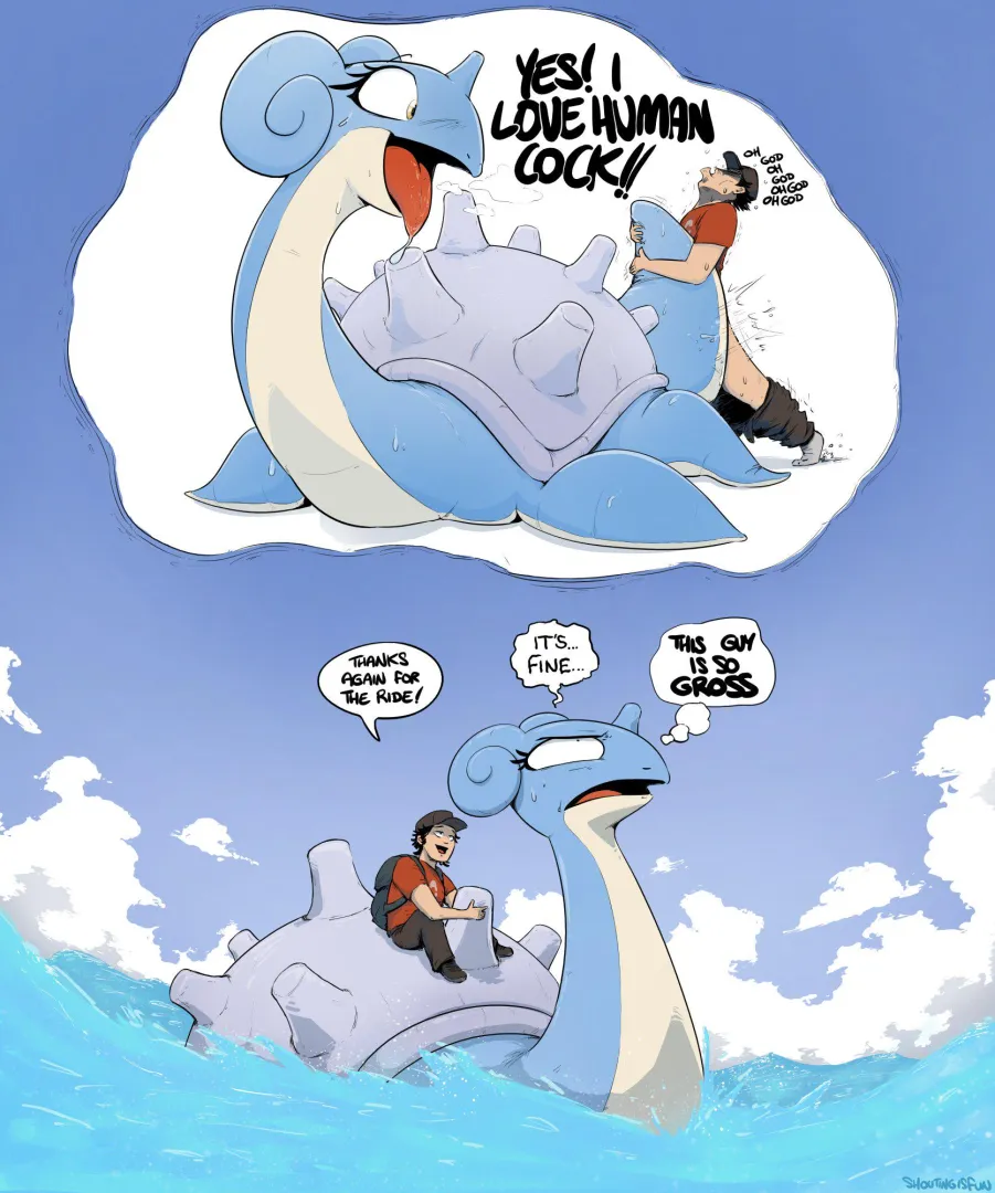 Friendly reminder that Lapras can read your mind (shoutingisfun) posted by Hornymancer88
