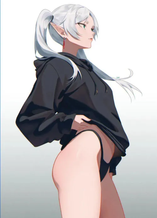 Frieren (by @izei1337) by AlternativeCutest