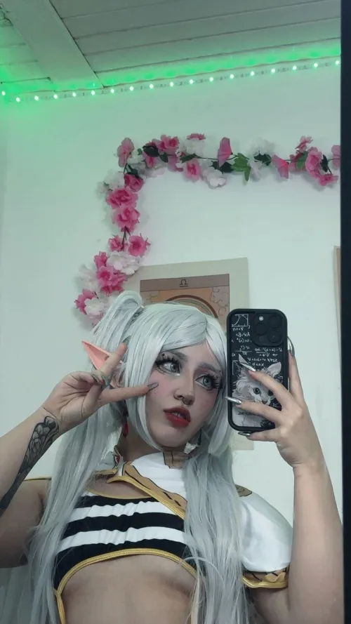 Frieren [Frieren: Beyond Journey's End] by Zarababyxx — happy valentine's day  by Zarababyxx