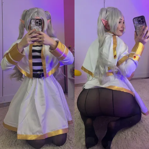 Frieren front VS back by me (graciewaifux) by graciewaifux