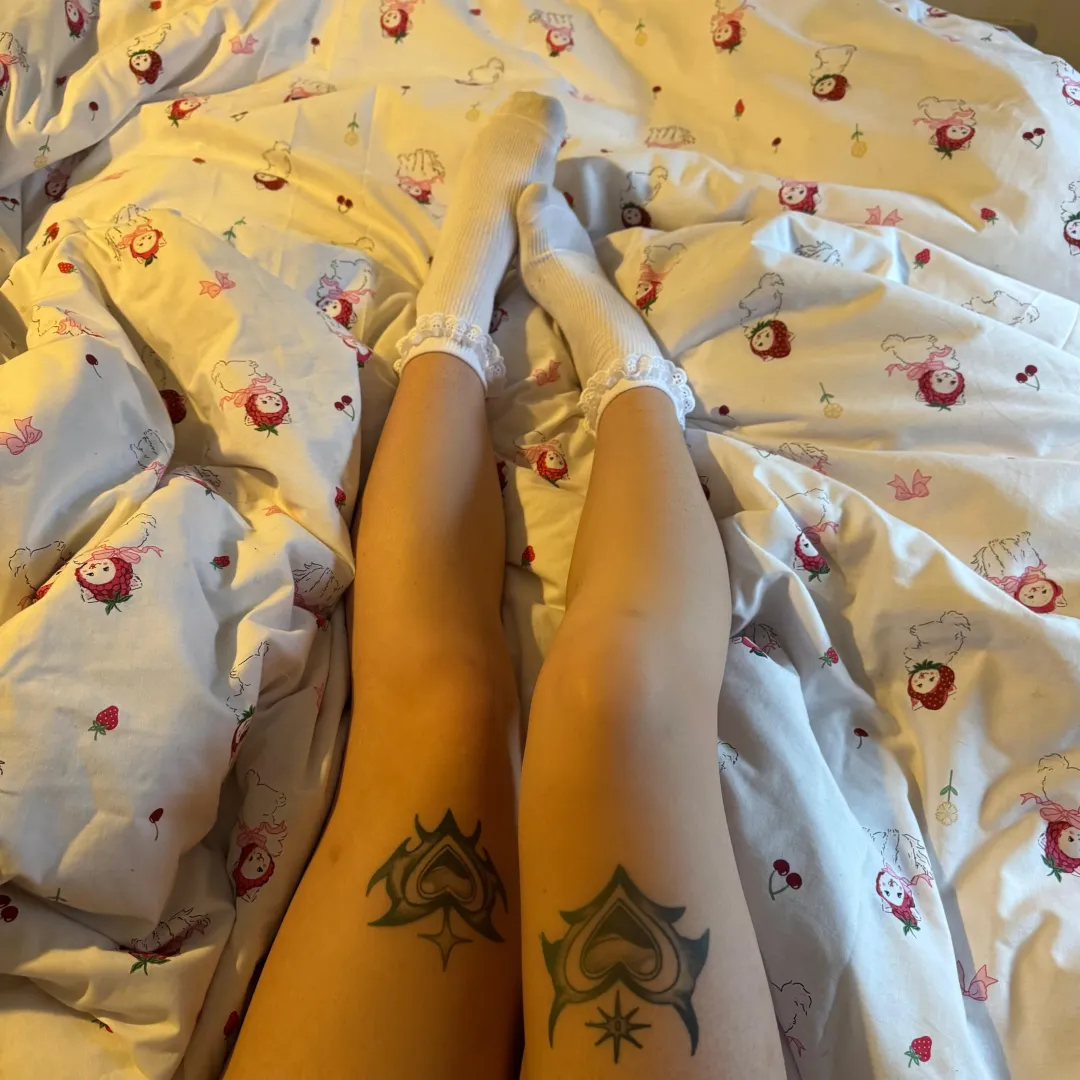 frilly socks are waaaaay too cute posted by External-Seat7337