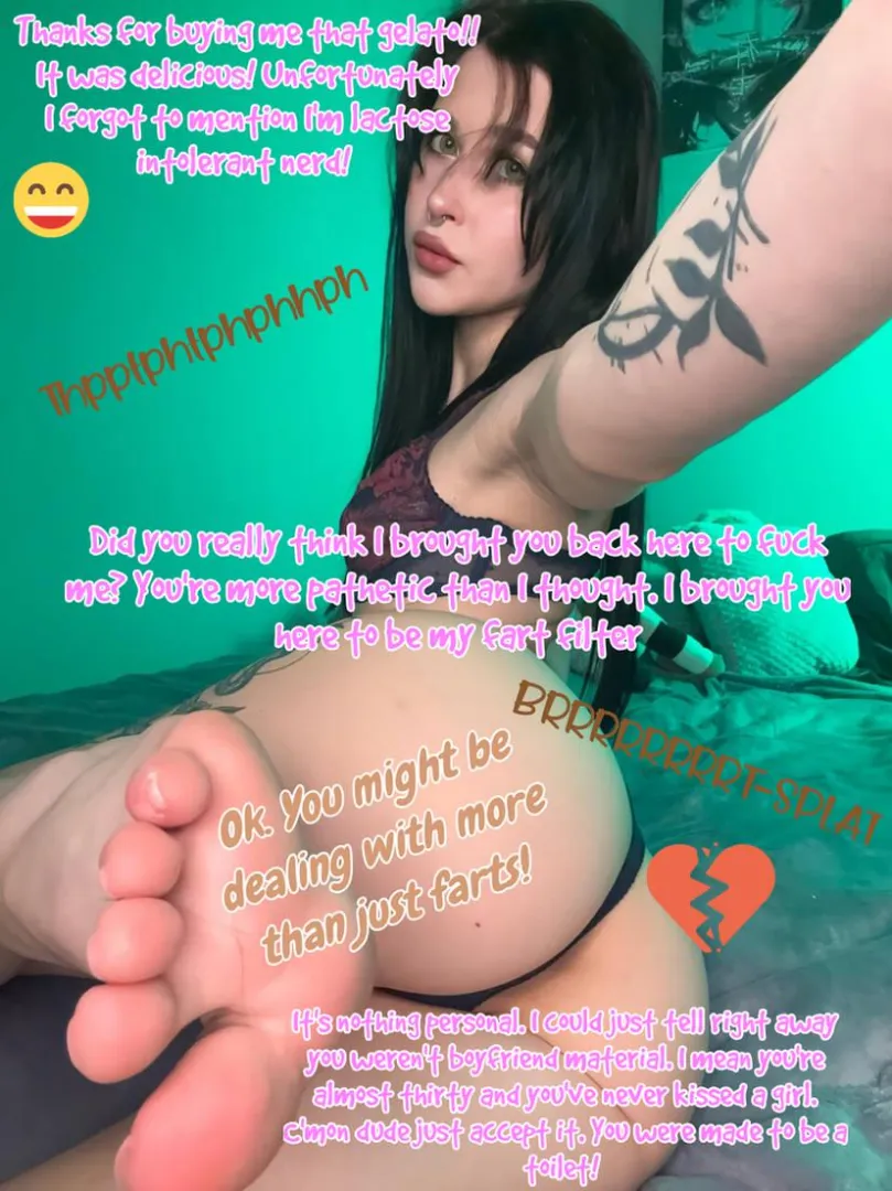 From First Date to Human Toilet [Scat Threat], [Farts],[Humiliation] posted by trashcanreceptor