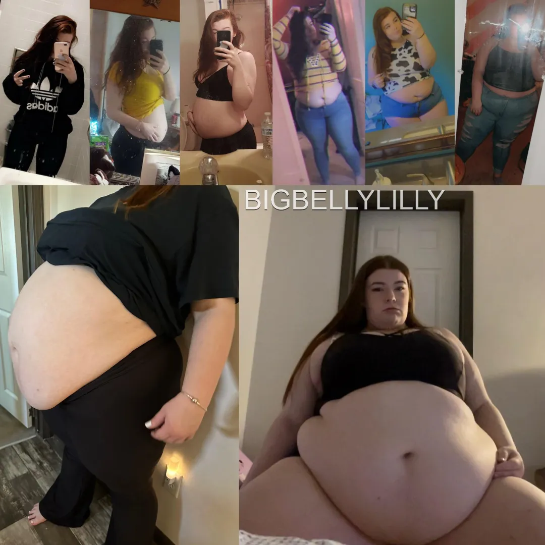 From fit girl to blimped girl  posted by BigBellyLillyy