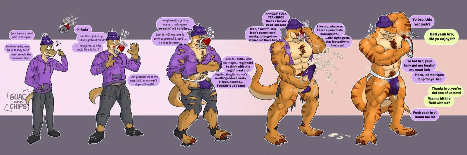 From liZERD to JOCKasaurus (Guacandchips) by NorurTRW