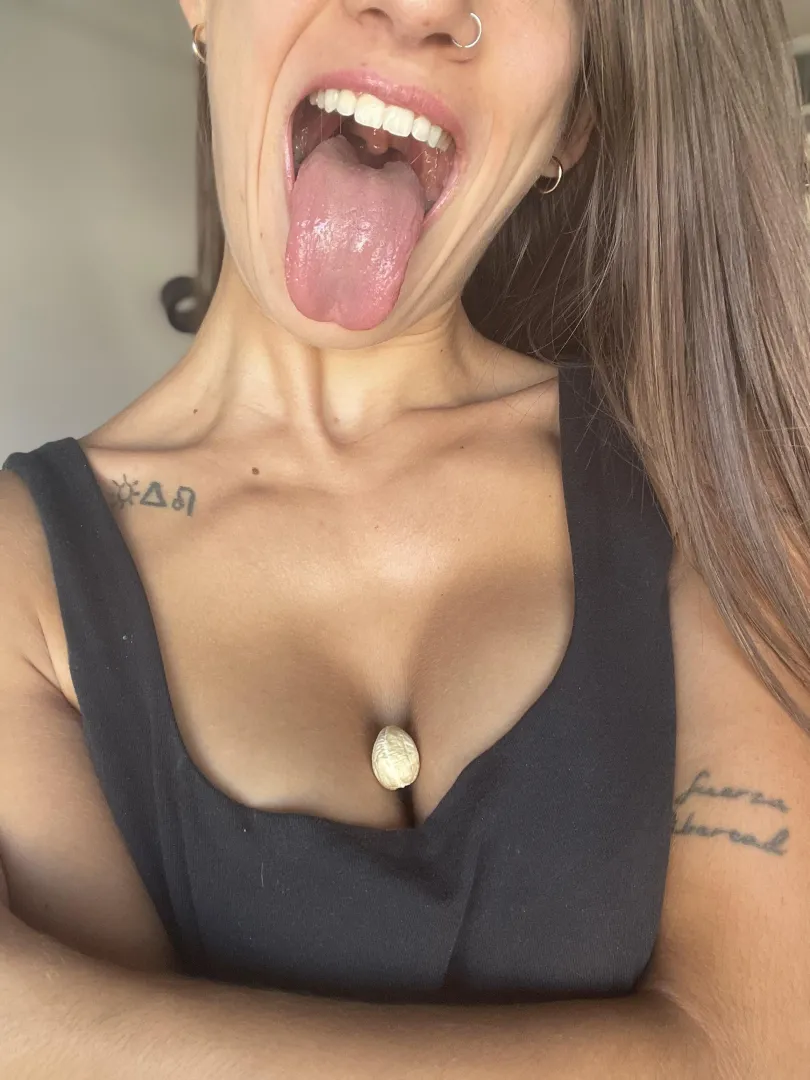 From your tiny point of view my cleavage must look like a universe posted by mundomomi666