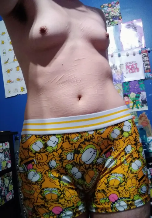 [ftm19] garfield undies  by _angel_boy