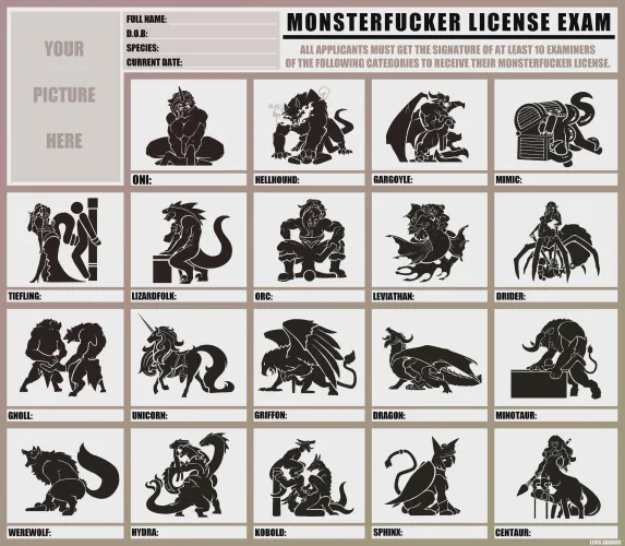 [FU4GM] Looking for someone to guide me on a journey to get my monster fucker license, more info down below. by readyforrps