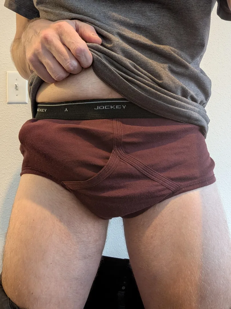 Full rise Jockeys today, needing that extra space  [Age 43] posted by SelectTumbleweed6014