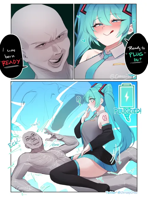 Fully CHARGED. ⚡ by ChrissyToji