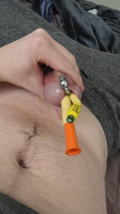 Fully hard 8in it barely fits by rodinmyrod