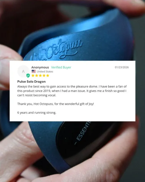 Fun fact: Pulse Solo is our best-selling toy, and for good reason. by HO_Mod