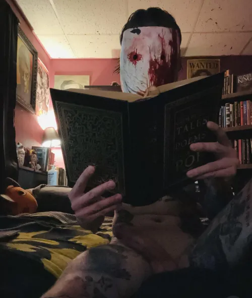 Fun fact: this big cock runs a bookstore by Sid-Biscuits