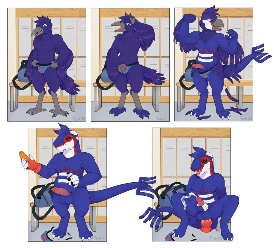 Fun in The Change Room by Phyto posted by NorurTRW