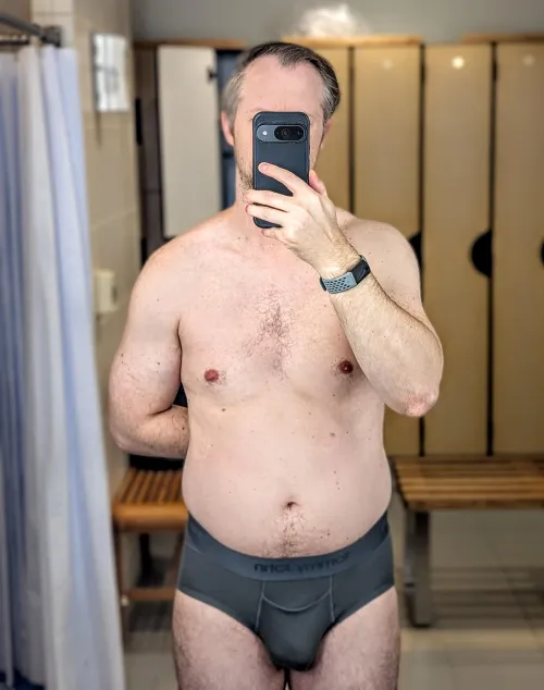 Fun surprising guys at the gym with briefs by throw_away_02127