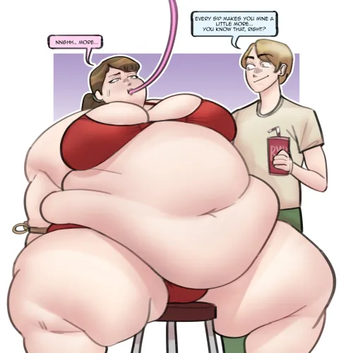 Funnel feeding (Bread-With-Ketchup) by shader0103