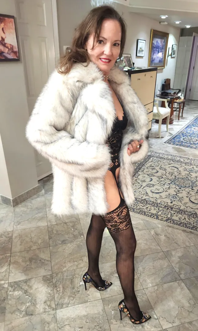 Fur and stockings ... winter perfection ... posted by DanielleCharm