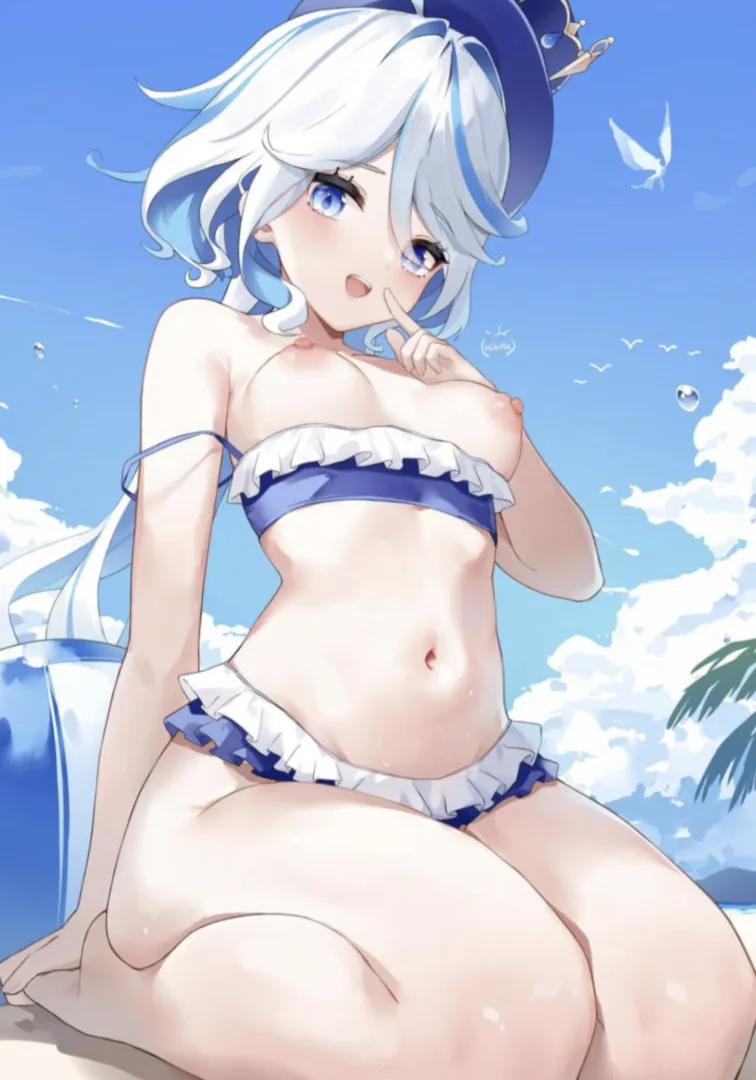 Furina in the sun posted by idkkcake