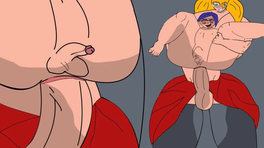 futa on femboy by ObjectiveCarpenter67