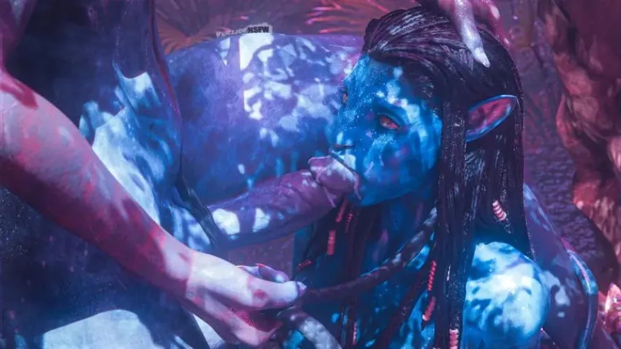 Futa Varang having fun with Neytiri by AvatarFann