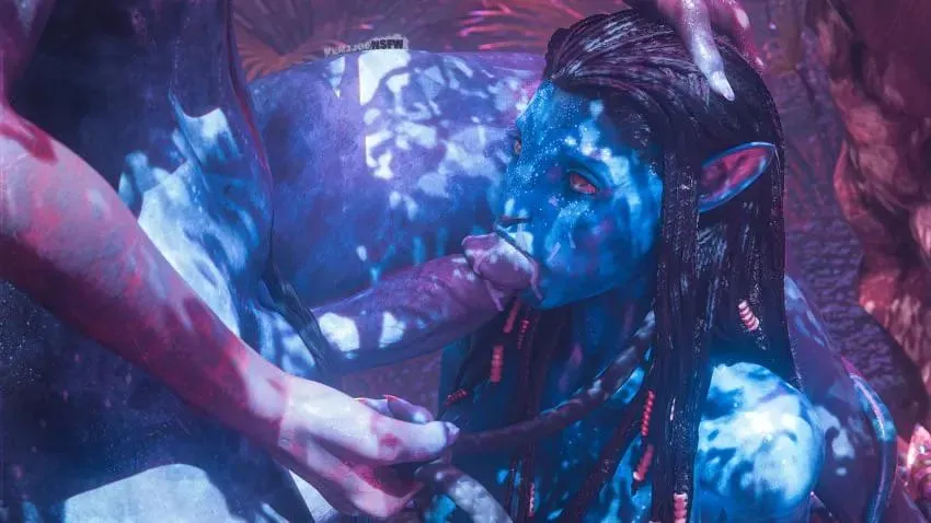 Futa Varang having fun with Neytiri posted by AvatarFann