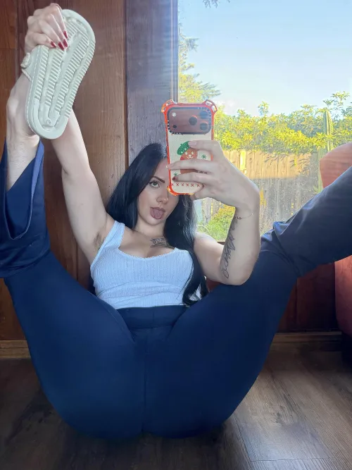 Fuzzy pits make every selfie cuter. by StickDue5482