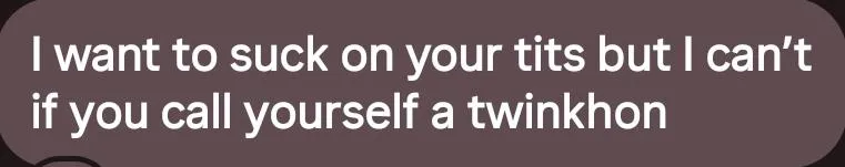 FWB sent me this message I thought yall would enjoy posted by SorryUncleAl