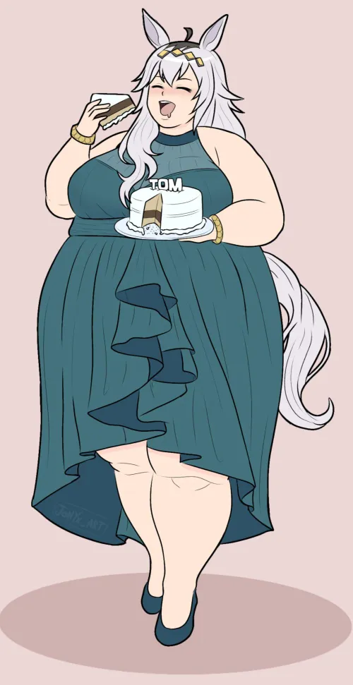 G rank speed Oguri cap (@jonyx_art) by HowlingWolFluffy