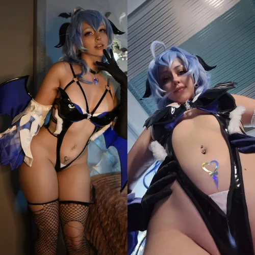 Ganyu cosplay by Shiro_konekochan by shiro_konekochan