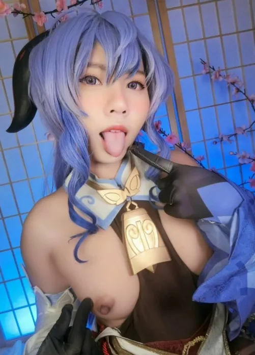 Ganyu (Genshin Impact) cosplay by Aiko Chan by CozyCurve