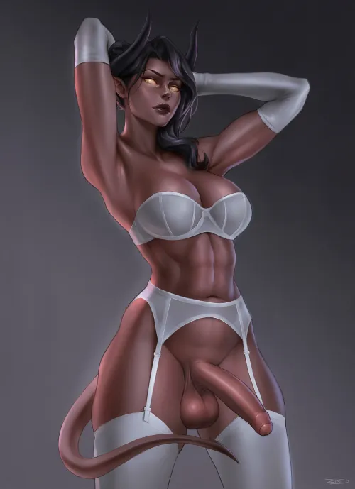 Garter belt Malevola (21kd) by thisisntreal459