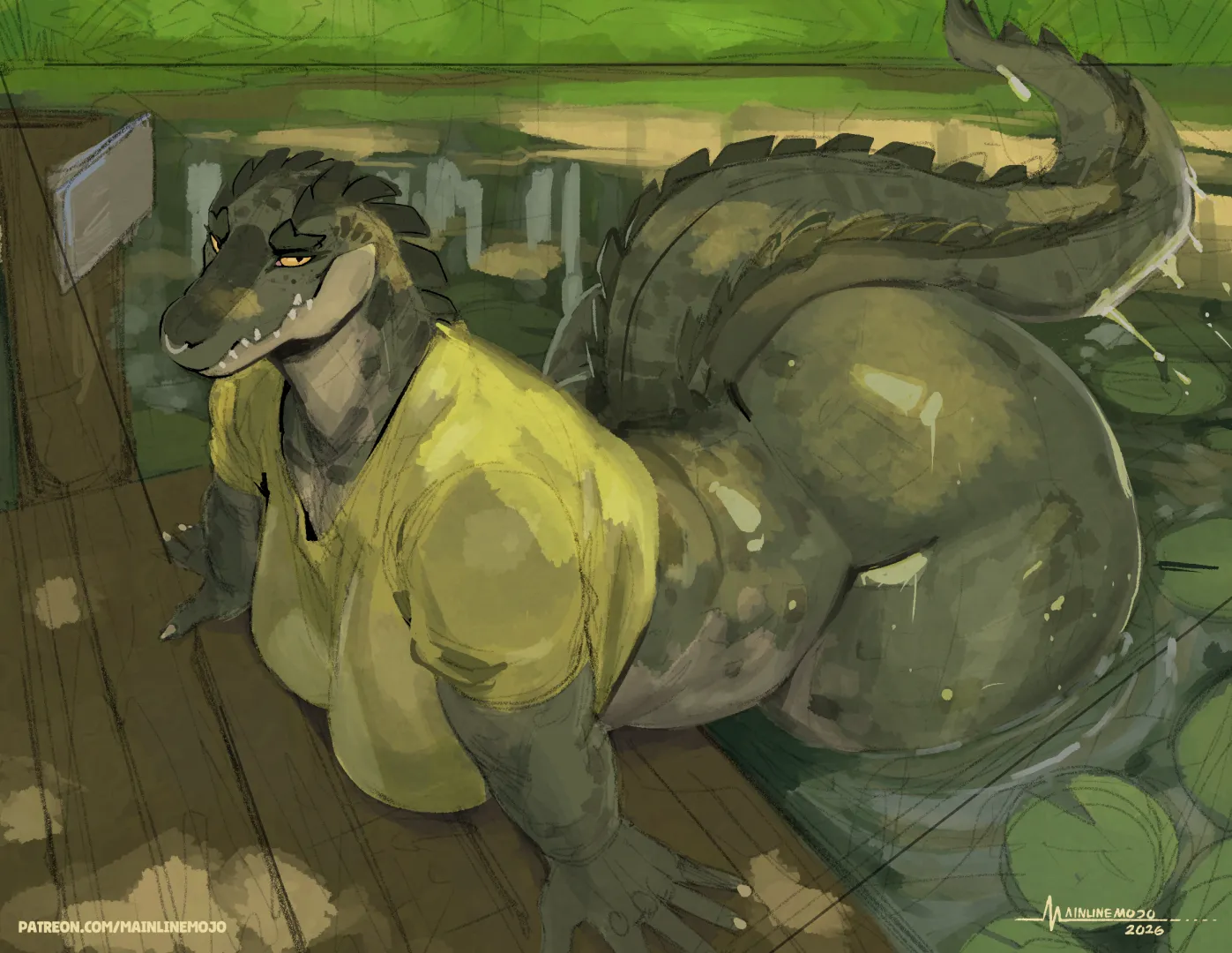 GatorDile Girl (mainlinemojo) [F] posted by Olive-The-Otter