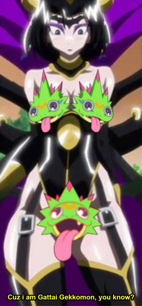 Gattai Lilithmon (?) by GuessOk5598