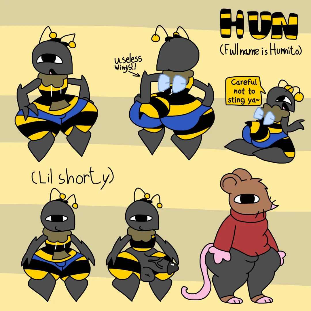 Gave my Rubbish a lil bee pal! posted by Boogiemanisnude