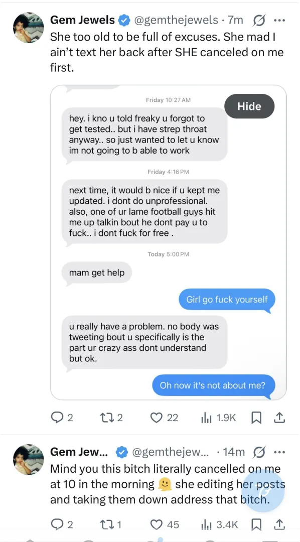 Gem jewels not even getting tested wtf fucking up the business posted by Responsible_Mind8654