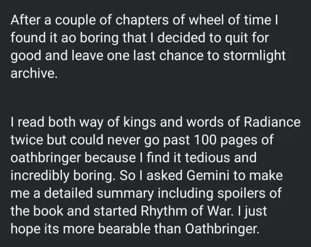 Gemini please summarize when my life went so terribly wrong by OCCULT_PORN_KING