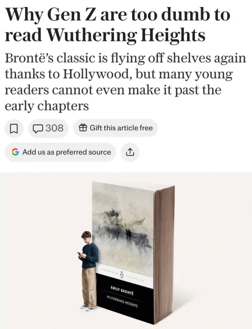 Gen Z first generation to escape this cycle of r*ading. by Vespa_1