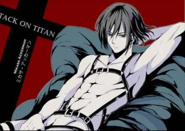 Genderbend Mikasa  (by ミカサ・アッカーマン) by SiarX