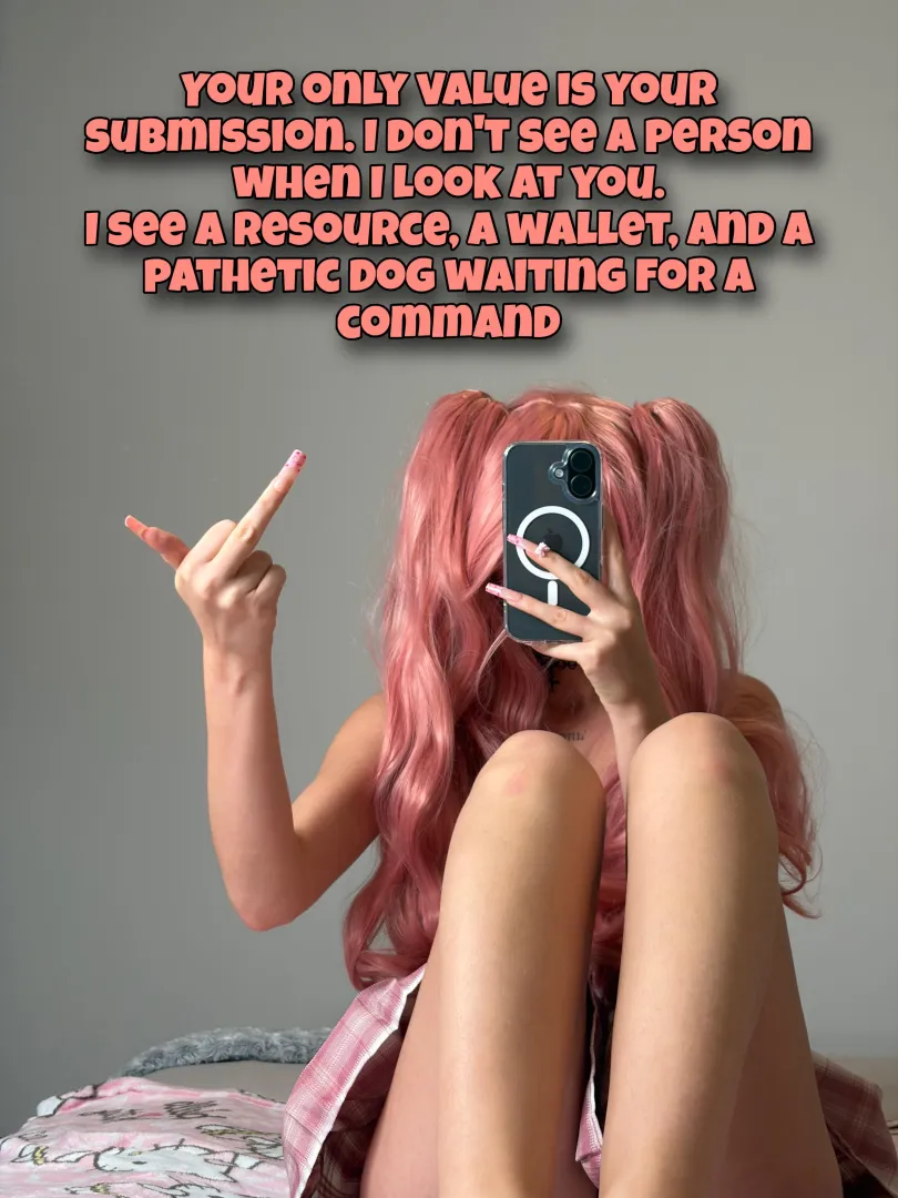 Get used to it, loser  [imagefap: princessdollmie] posted by PinkDolxo